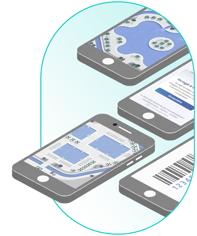 Gestionale controllo accessi piscine estive e spiagge